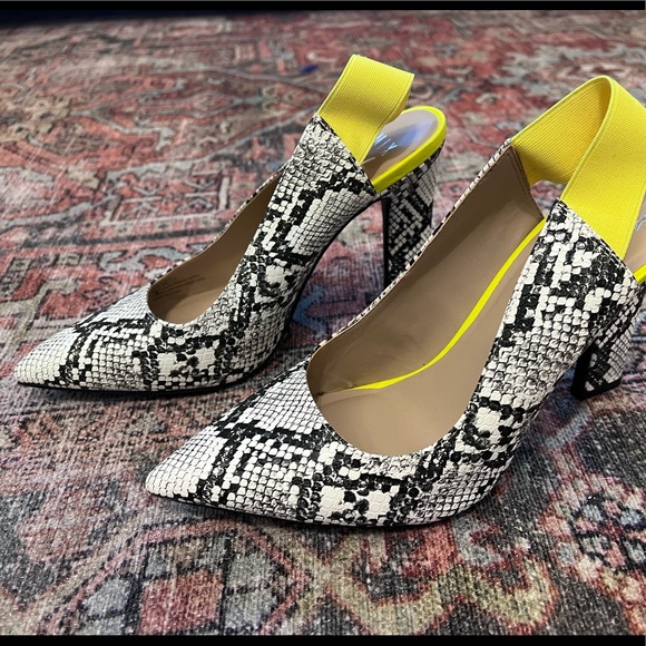 Mix No. 6 Python Heels - Picture 3 of 4